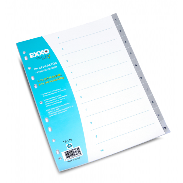 Exxo Ayraç 1-10 Rakam