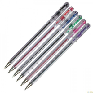 Pentel Tükenmez Kalem BK-77 Mavi/Siyah/Kırmızı
